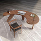 Modern Unconventional Shape Office Desk Solid Wood Writing Desk for Home Clearhalo 'furn' 'furn_office_desk' 'Furniture' 'Office Desks' 'Office Furniture' 'office_desk' 1200x1200_012b3b0c-3a4b-48a2-a843-7bfae8cd11ee