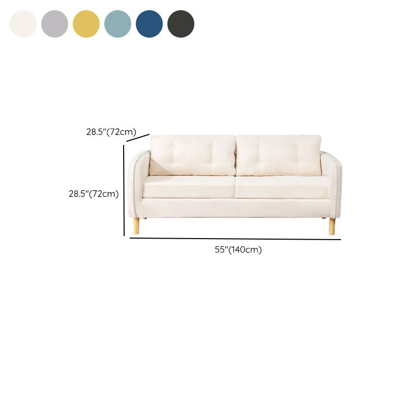 Linen Chesterfield Sofa Living Room Loose Back with 4 Legs Seating Clearhalo 'furn' 'furn_sofas' 'Furniture' 'Living Room Furniture' 'Sofa' 'sofas' 1200x1200_012b9c90-afc4-41aa-a859-154dbf5f786c