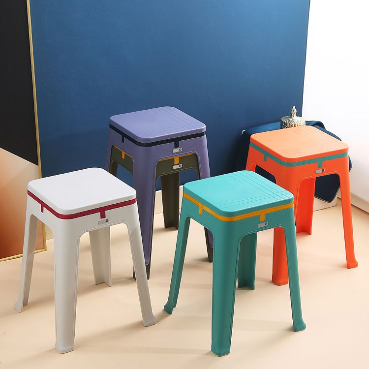 Sedia da pranzo senza schienale glam-outdoor.