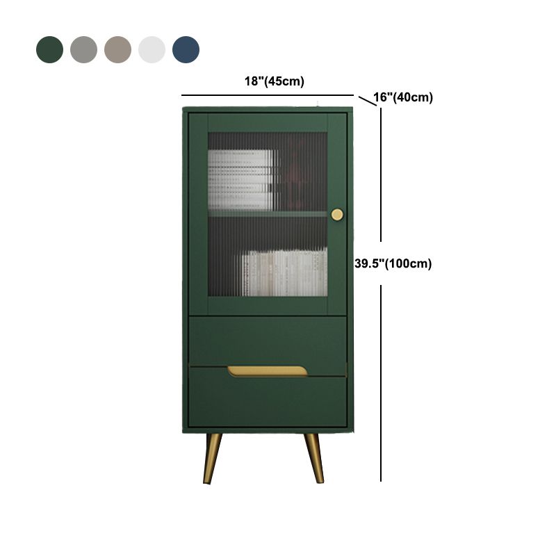 Modern Rectangle Cabinet Standard Knobs Side Cabinet with Drawer