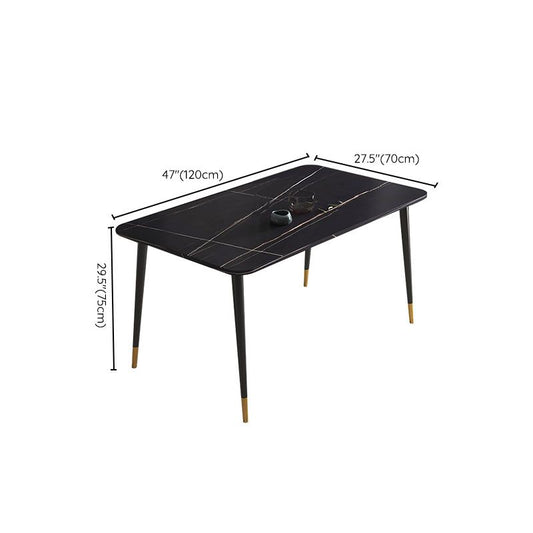 4 Beine Esszimmer Tisch gesinterte Steinmöbel für die Küche