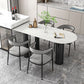 Sintered Stone Dining Table Modern Style Dining Table for Kitchen Clearhalo ' dining_table' 'Dining Tables & Seating' 'Dining Tables' 'furn' 'furn_dining_table' 'Furniture' 'furniture_dining_table' 'Kitchen & Dining Furniture' 'kitchen&dining_furn' 'kitchen' 'kitchen_dining_table' 1200x1200_0136d980-73c1-4ec6-9b45-e61ae2bbea5f