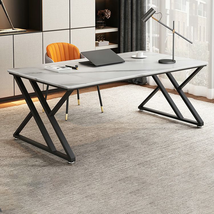 29.53 "H escritorio de oficina contemporáneo Acabado antiguo escritorio de computadora