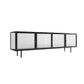 Metal Enclosed Storage TV Stand Industrial Home TV Cabinet with Glass Doors Clearhalo 'furn' 'furn_tv_stands_entertainment_centers' 'Furniture' 'Living Room Furniture' 'TV Stands & Entertainment Centers' 'TV Stands & Media Storage Furniture' 'tv_stands_entertainment_centers' 1200x1200_0139d037-85ea-4ff5-b661-2c915bbbe60b