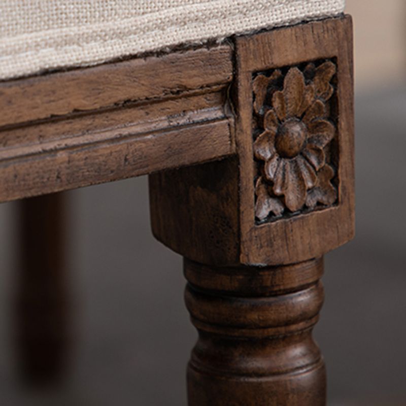 Traditional Wood Dining Armless Chair Open Back Dining Side Chair for Home Use Clearhalo ' kitchen&dining_furn' 'Dining Chairs' 'Dining Tables & Seating' 'dining_chair' 'furn' 'furn_dining_chair' 'Furniture' 'furniture_dining_chair' 'Kitchen & Dining Furniture' 'kitchen' 1200x1200_013a5a09-e7c4-4490-8414-cf9acf95c401