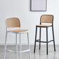 Modern Style Square Bar-stool Plastic Counter Bar Stool for Home Clearhalo 'Bar Furniture' 'Bar Stools' 'bar_stools' 'furn' 'furn_bar_stools' 'Furniture' 'furniture_bar_stools' 'Kitchen & Dining Furniture' 1200x1200_013c66a5-0c97-44bd-bfe6-9b194de539a8