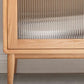Porte de porte en verre Pinon en bois armoire de serveur moderne avec rangement pour salle à manger
