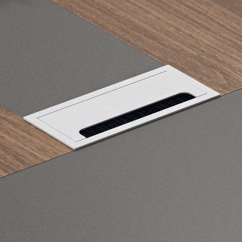 Industrieel ovaal kantoor bureau vervaardigd hout executive bureau