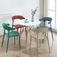 Contemporary Plastic Patio Dining Side Chair Open Back Stacking Side Chair Clearhalo 'Dining Chairs' 'Dining Tables & Seating' 'dining_chair' 'furn' 'furn_dining_chair' 'Furniture' 'furniture_dining_chair' 'Kitchen & Dining Furniture' 1200x1200_01447f77-6804-461e-af04-02b0e54a2c2f