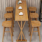 Contemporary Solid Wood Bar Stool Table Rectangle Bar Table in Brown for Indoor Clearhalo 'Bar Furniture' 'Bar Tables' 'bar_tables' 'furn' 'furn_bar_tables' 'Furniture' 'Kitchen & Dining Furniture' 1200x1200_014570bb-d353-4fa3-b83d-c7eb2b5d6d30