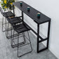 Glam Living Room Counter Set 1/2/3/4/7 Pieces Rectangle Trestle Bar Pub Table Set Clearhalo 'Bar Furniture' 'furn' 'furn_home_bar_bar_sets' 'Furniture' 'Home Bars & Bar Sets' 'home_bar_bar_sets' 'Kitchen & Dining Furniture' 1200x1200_0145f0ca-47cb-4877-9c65-c8c917ebd826