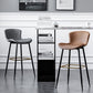 Contemporary PU Upholstery Bar Stool with Cushion Backrest Bucket Indoor Counter Stool Clearhalo 'Bar Furniture' 'Bar Stools' 'bar_stools' 'furn' 'furn_bar_stools' 'furniture_bar_stools' 'Kitchen & Dining Furniture' 'kitchen&dining_furn' 'kitchen' 'kitchen_furn' Furniture' 1200x1200_014729e0-d4b4-4b4f-b4a0-b0d5816c24ed
