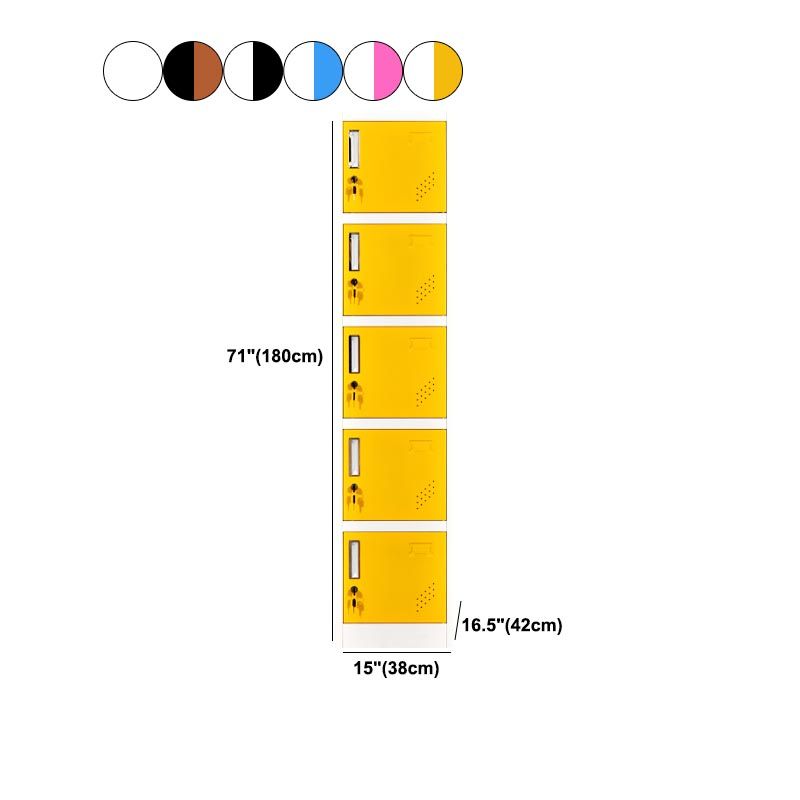 Armario de metal de vestuario contemporáneo armario de metal armario para casa