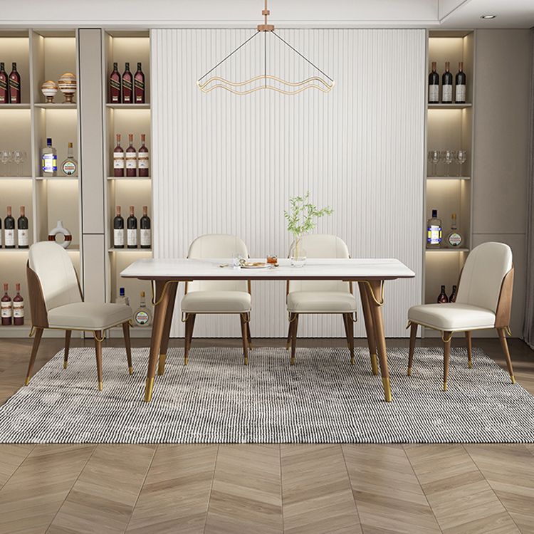 Nordic Style Wood Dining Room Chairs Armless Parsons Chair for Restaurant Use(Set of 2) Clearhalo ' kitchen&dining_furn' 'Dining Chairs' 'Dining Tables & Seating' 'dining_chair' 'furn' 'furn_dining_chair' 'Furniture' 'furniture_dining_chair' 'Kitchen & Dining Furniture' 'kitchen' 1200x1200_014756b0-efb3-4d05-bab3-1718195e3c5a