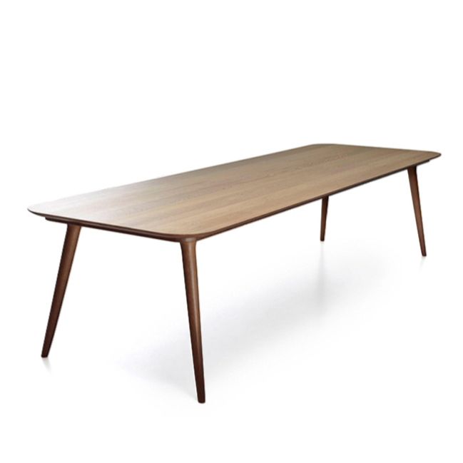 Medieval Modern Ash Wood Table Rectangle Table with 4 Legs for Home Clearhalo 'Dining Tables & Seating' 'Dining Tables' 'dining_table' 'furn' 'furn_dining_table' 'Furniture' 'Kitchen & Dining Furniture' 1200x1200_014e56e4-5ce2-43c6-b62b-184eebcf98d8