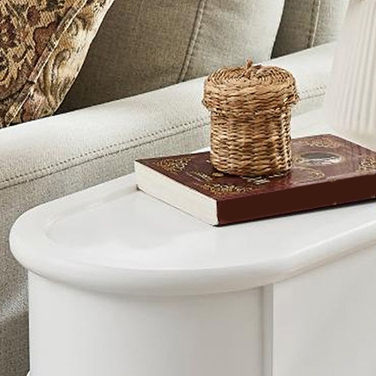 2-Drawer Wood Side Table North European Geometric Corner Table