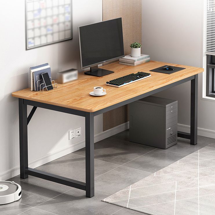 Contemporary Dormitory Writing Desk Rectangular Wooden Writing Desk Clearhalo 'furn' 'furn_office_desk' 'Furniture' 'furniture_office_desk' 'Office Desks' 'Office Furniture' 'office_desk' 1200x1200_01531b06-e5d7-4a7c-acb5-f2bccc122a49