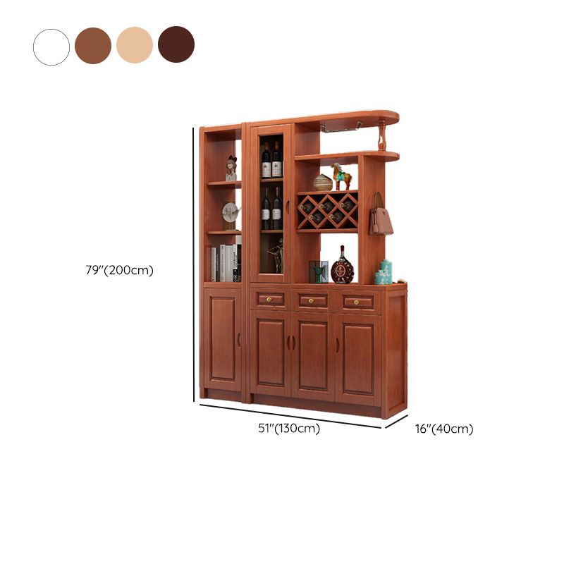3-drawer Solid Wood Cabinet 15.74" Wide Accent Cabinet Doors Clearhalo 'Cabinets & Chests' 'cabinets_chests' 'furn' 'furn_cabinets_chests' 'Furniture' 'Living Room Furniture' 1200x1200_015333cf-8502-4fa5-a53b-34c13ded626d
