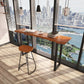 Rectangle Bar Dining Table Contemporary Bar Table with Sled Base Clearhalo 'Bar Furniture' 'Bar Tables' 'bar_tables' 'furn' 'furn_bar_tables' 'Furniture' 'furniture_bar_tables' 'Kitchen & Dining Furniture' 1200x1200_01563ae0-4f99-4844-884c-514430993916