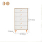 Cofre de almacenamiento de madera para dormitorio vertical con 3 / 4 / 5 cajones para lencería