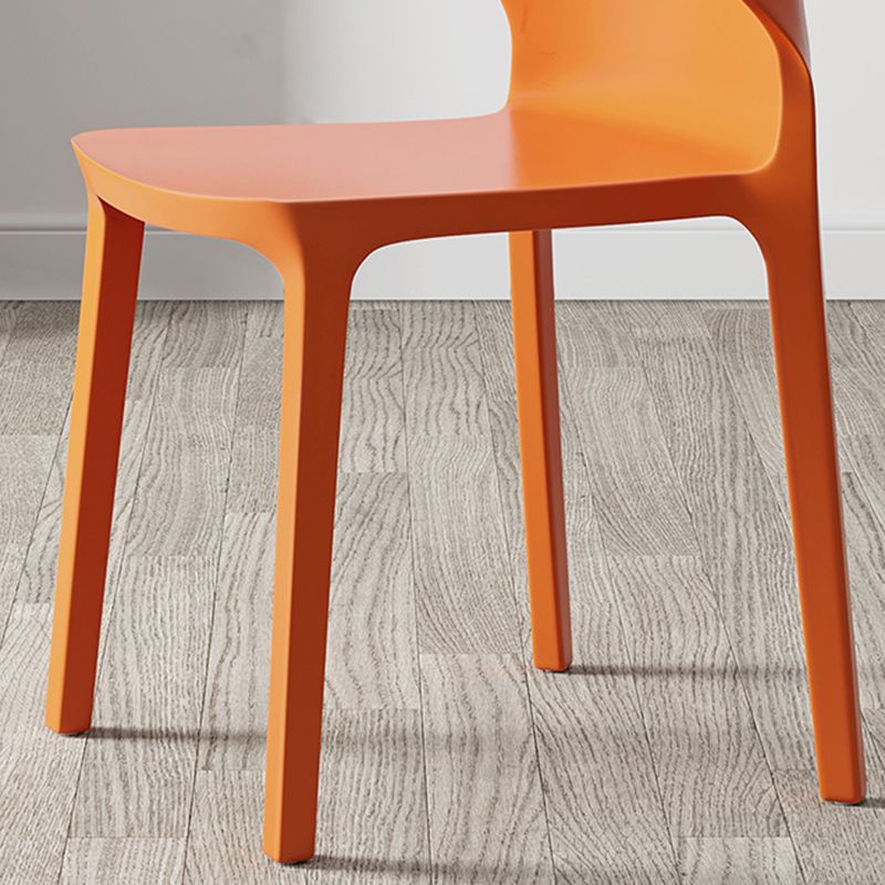 Scandinavian Meeting Room Plastic Side Chair Matte Finish Wingback Dining Chair (Set of 4) Clearhalo ' kitchen&dining_furn' 'Dining Chairs' 'Dining Tables & Seating' 'dining_chair' 'furn' 'furn_dining_chair' 'Furniture' 'furniture_dining_chair' 'Kitchen & Dining Furniture' 'kitchen' 1200x1200_015b5638-2f63-4fe1-818e-084021e0e32b