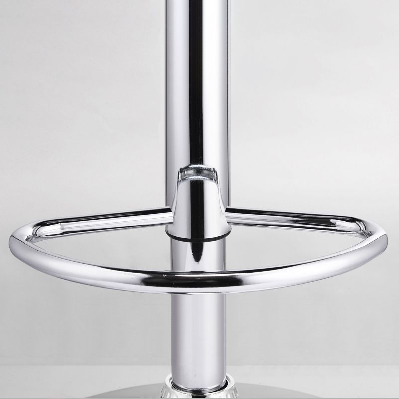 Sgabelli da bar industriali di altezza regolabile con base metallica