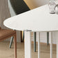 Sintered Stone Dining Table White Top Modern Double Pedestal Table for Kitchen Clearhalo ' dining_table' 'Dining Tables & Seating' 'Dining Tables' 'furn' 'furn_dining_table' 'Furniture' 'furniture_dining_table' 'Kitchen & Dining Furniture' 'kitchen&dining_furn' 'kitchen' 'kitchen_dining_table' 1200x1200_015f4ff0-9a6e-43e9-ac5f-2c27d7b5be02