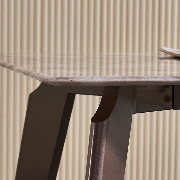 Contemporary 1/4/5 Pieces Dining Set Sintered Stone Dining Room Set Clearhalo 'Dining Room Sets' 'Dining Tables & Seating' 'dining_room_set' 'furn' 'furn_dining_room_set' 'Furniture' 'furniture_dining_room_set' 'Kitchen & Dining Furniture' 'kitchen&dining_furn' 'kitchen' 1200x1200_0161932a-146c-4ac9-9d7a-a7b90590ef73