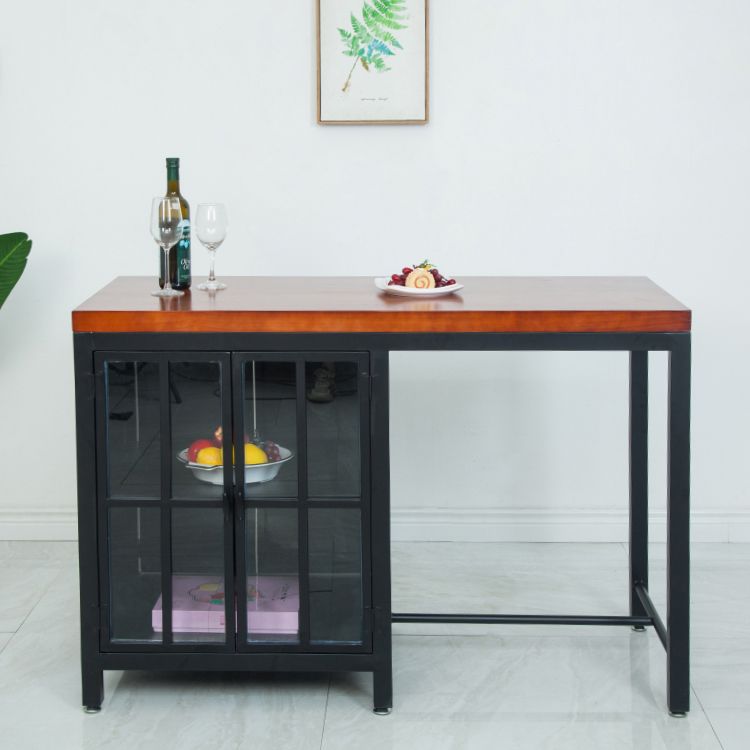 Tradizionale stazionario cucina isola set di isola da cucina in metallo per uso domestico