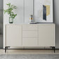 Glam 2-Door Sideboard Sintered Stone Top Sideboard for Living Room Clearhalo 'buffet_sideboard' 'Buffets & Sideboards' 'furn' 'furn_buffet_sideboard' 'Furniture' 'Kitchen & Dining Furniture' 1200x1200_0165c82e-b734-44b4-a746-79277077f25a