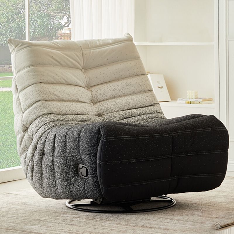 Cancella di poltrona tradizionale a poltrona rower roccioso per interno a colori in metallo manuale di push-push