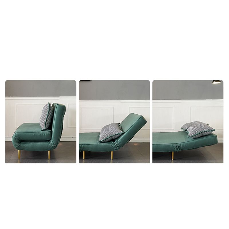 Divani convertibili in finta in pelle in finto 32,67 "divano pieghevole contemporaneo largo contemporanei