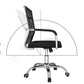 19"W Modern Desk Chair Breathable AirGrid Fixed Arms Office Chair Clearhalo 'furn' 'furn_office_chair' 'Furniture' 'Office Chairs' 'Office Furniture' 'office_chair' 1200x1200_01688245-7e07-4233-a96f-f49d5fb47937