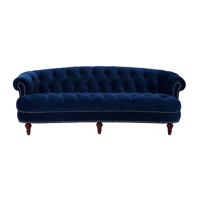 Classic Glam 3-seater Sofa Rolled Arm Couch with Tufted Back for Living Room Clearhalo 'Furniture' 'furniture_sofas' 'Living Room Furniture' 'Sofa' 'sofas' 1200x1200_0168d64c-ba42-4a4e-be3b-154bfdb9c254
