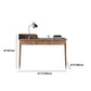Glam Office Desk Rectangular Brown Solid Wood Writing Desk for Home Clearhalo 'furn' 'furn_office_desk' 'Furniture' 'Office Desks' 'Office Furniture' 'office_desk' 1200x1200_016a716c-c700-4c0e-a2d7-f04d3e9d2093