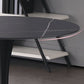 Glam Sintered Stone Dining Table Set Round 1/2/3/4/5 Pieces Dining Set for Home Use