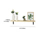 1 Shelf Floating Bookcase Natural Wood Closed Back Bookshelf Clearhalo 'Bookcases' 'furn' 'furn_bookcases' 'Furniture' 'Office Furniture' 1200x1200_016b9268-bc2a-4bb0-9497-6561994dd09e