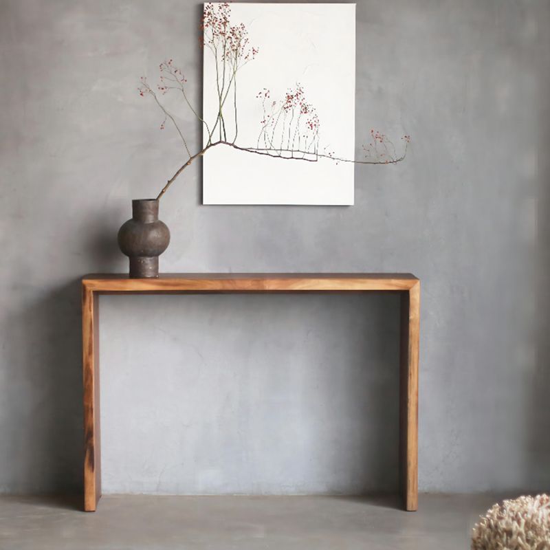 Tavolo da accento largo 12 pollici di console rettangolo moderno di metà secolo