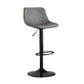 1 Pcs Scandinavian Adjustable Height Counter Stools Leather Iron Bar Stools with Footrest Clearhalo 'Bar Furniture' 'Bar Stools' 'bar_stools' 'furn' 'furn_bar_stools' 'furniture_bar_stools' 'Kitchen & Dining Furniture' 'kitchen&dining_furn' 'kitchen' 'kitchen_furn' Furniture' 1200x1200_016ea2cf-3612-4a6c-8ee4-5cb007ba583f