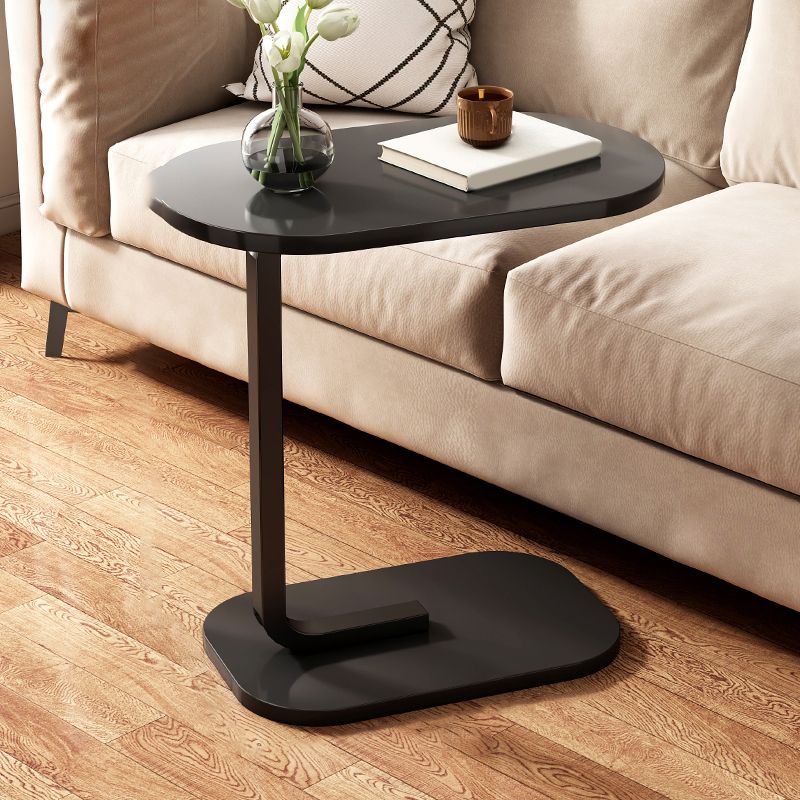 Tavolo da slitta per finestre di stoccaggio modernistica per soggiorno con base metallica