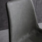 Modern Home Leather Side Chair Solid Back Dining Chair with Metal Legs Clearhalo ' kitchen&dining_furn' 'Dining Chairs' 'Dining Tables & Seating' 'dining_chair' 'furn' 'furn_dining_chair' 'Furniture' 'furniture_dining_chair' 'Kitchen & Dining Furniture' 'kitchen' 1200x1200_01720ca8-9f47-4ba2-b218-706804c3b5ff