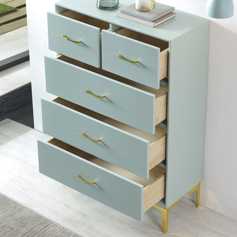 Glam Antique Finish Sideboard Engineered Wood Server with Drawers Clearhalo 'buffet_sideboard' 'Buffets & Sideboards' 'furn' 'furn_buffet_sideboard' 'Furniture' 'Kitchen & Dining Furniture' 1200x1200_017e784b-3930-432c-bdb9-10b687aeefdb