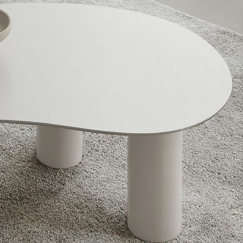 13.78" Tall Contemporary Style Coffee Cocktail Table Wooden 3 Legs Coffee Table Clearhalo 'Coffee & Accent Tables' 'Coffee Tables' 'coffee_tables' 'furn' 'furn_coffee_tables' 'Furniture' 'Living Room Furniture' 1200x1200_0181045a-42a8-45c0-b8fd-811057f55245