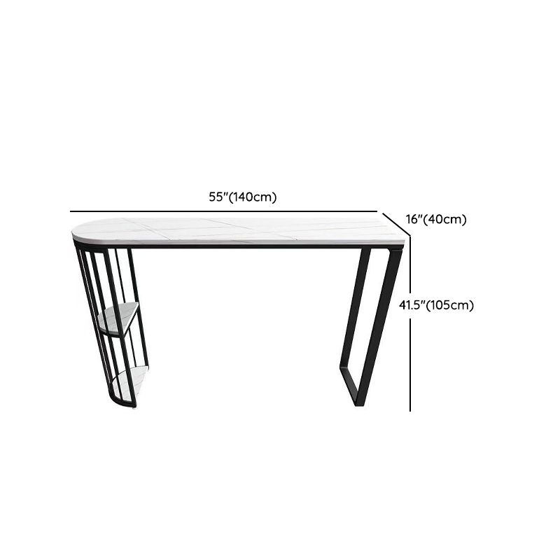 Modern Oval Bar Table Set 1/5 Pcs Stone Top Bar Table and Upholstered Stools Clearhalo 'Bar Furniture' 'furn' 'furn_home_bar_bar_sets' 'Furniture' 'Home Bars & Bar Sets' 'home_bar_bar_sets' 'Kitchen & Dining Furniture' 1200x1200_0188a8ac-5442-4249-95ae-cb6c3cc95c4f