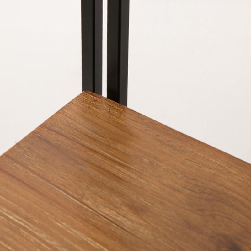 Wooden Open Back Bookshelf Etagere Industrial Bookcase with Shelves Clearhalo 'Bookcases' 'furn' 'furn_bookcases' 'Furniture' 'Office Furniture' 1200x1200_018b6845-1407-422d-8be6-dffbc4244395