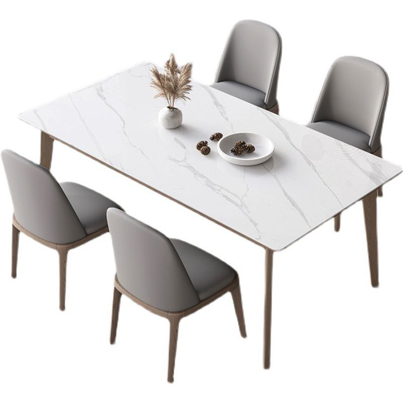 Modern Style 1/2/5/7 Pieces Dinette Set Solid Wood Dining Table and Chairs Clearhalo 'Dining Room Sets' 'Dining Tables & Seating' 'dining_room_set' 'furn' 'furn_dining_room_set' 'Furniture' 'furniture_dining_room_set' 'Kitchen & Dining Furniture' 1200x1200_018e946d-8998-4b8b-869c-d27bbfaa0cc5