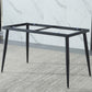 Rectangle Sintered Stone Dining Table Industrial Style 4 Legs Table for Home Clearhalo ' dining_table' 'Dining Tables & Seating' 'Dining Tables' 'furn' 'furn_dining_table' 'Furniture' 'furniture_dining_table' 'Kitchen & Dining Furniture' 'kitchen&dining_furn' 'kitchen' 'kitchen_dining_table' 1200x1200_019197d9-654a-4ec7-a7b4-4d0b81b77530