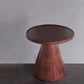 Scandinavian Solid Wood Round Pedestal Living Room Side End Table Clearhalo 'Coffee & Accent Tables' 'End & Side Tables' 'end_side_tables' 'furn' 'furn_end_side_tables' 'Furniture' 'Living Room Furniture' 1200x1200_0192aab0-e70d-4144-a320-6aa29d94a044