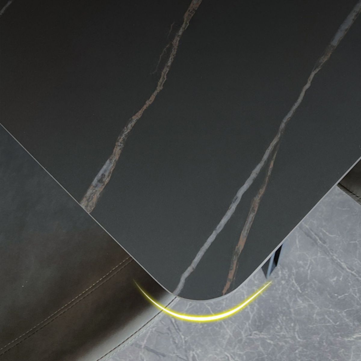 Stone Top Dining Table Rectangle Dining Table with 4 Solid Wood Legs Clearhalo ' dining_table' 'Dining Tables & Seating' 'Dining Tables' 'furn' 'furn_dining_table' 'Furniture' 'furniture_dining_table' 'Kitchen & Dining Furniture' 'kitchen&dining_furn' 'kitchen' 'kitchen_dining_table' 1200x1200_01957c53-f8e9-4cd8-abf5-aa8a0fe322f4