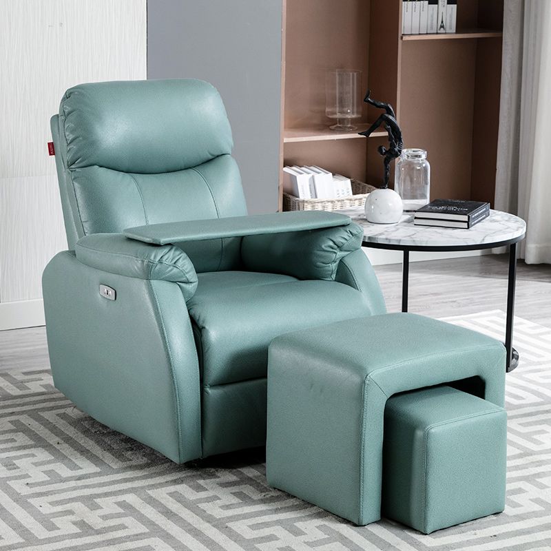 Solid Color Standard Recliner Modern Minimalist Home Single Recliner Chair